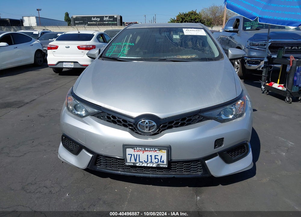 2017 TOYOTA COROLLA IM VIN: JTNKARJEXHJ523967