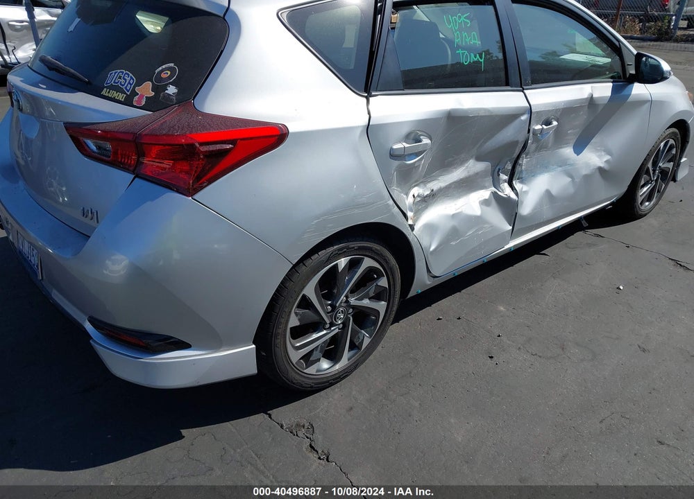 2017 TOYOTA COROLLA IM VIN: JTNKARJEXHJ523967