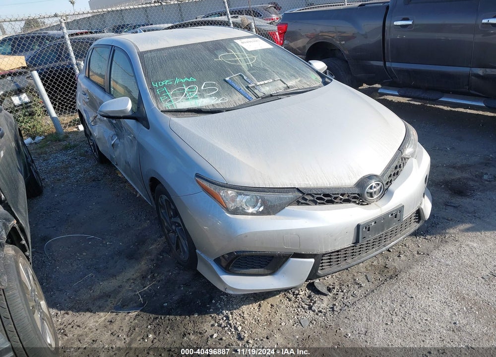2017 TOYOTA COROLLA IM VIN: JTNKARJEXHJ523967