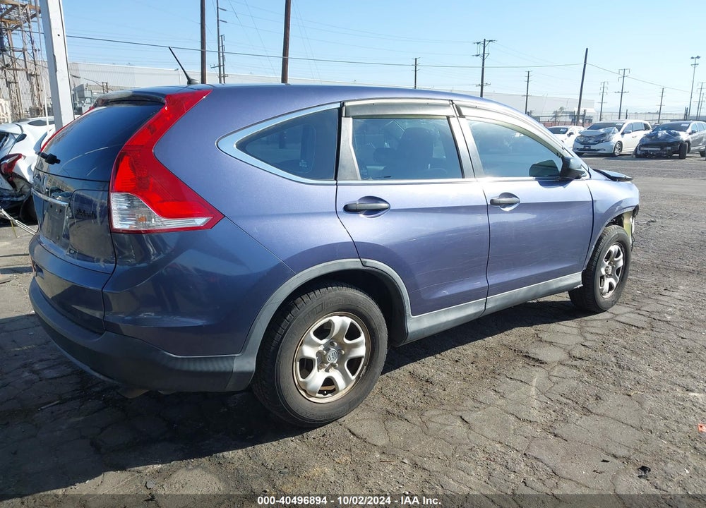 2014 HONDA CR-V LX VIN: 3CZRM3H33EG702547