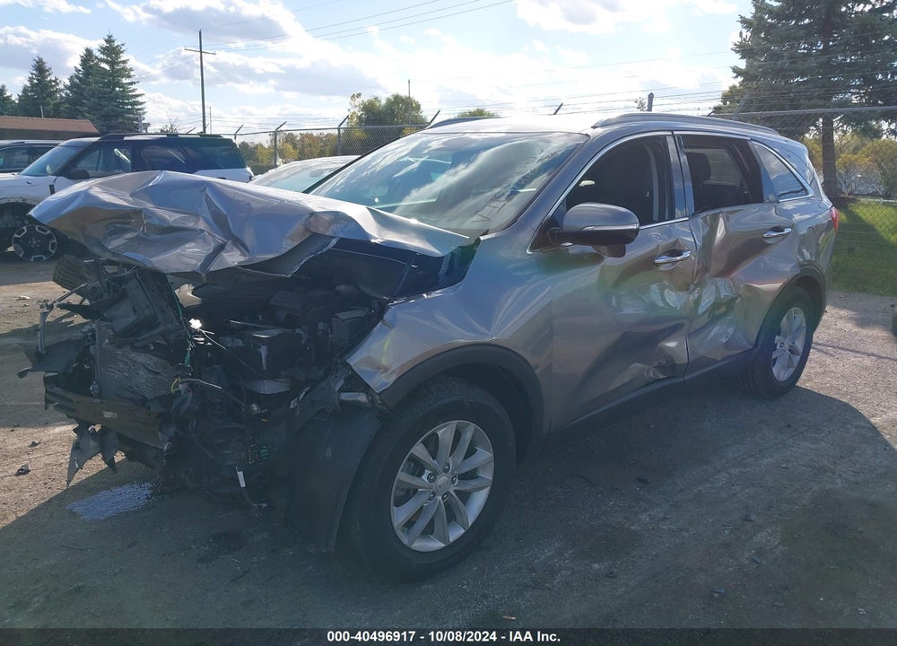 2017 KIA SORENTO 3.3L LX VIN: 5XYPG4A54HG249712