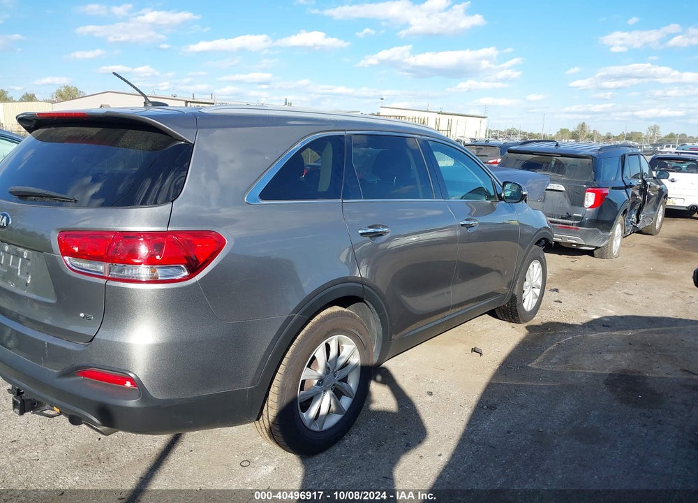 2017 KIA SORENTO 3.3L LX VIN: 5XYPG4A54HG249712