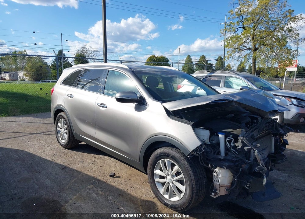 2017 KIA SORENTO 3.3L LX VIN: 5XYPG4A54HG249712