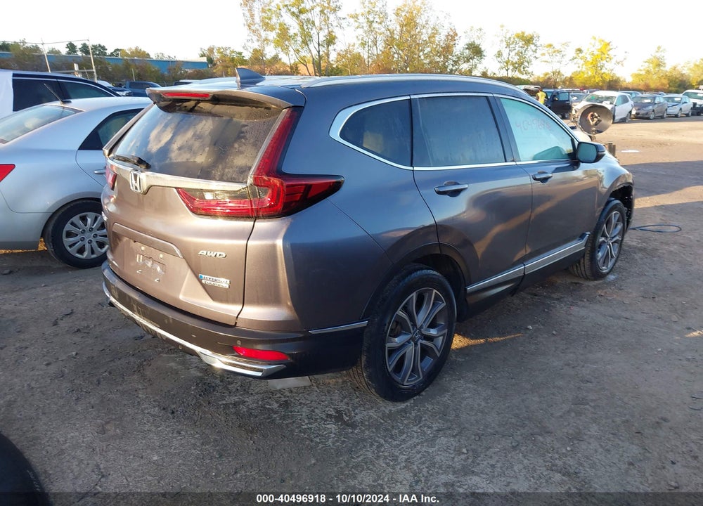 2021 HONDA CR-V HYBRID TOURING VIN: 7FART6H97ME001162