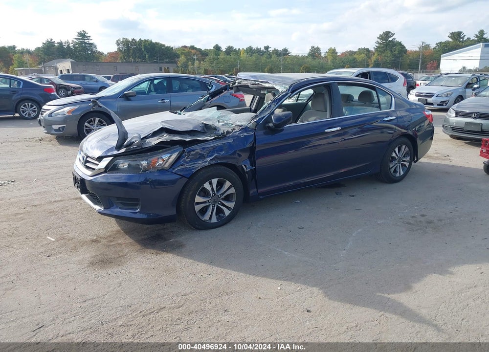 2013 HONDA ACCORD LX VIN: 1HGCR2F35DA168797