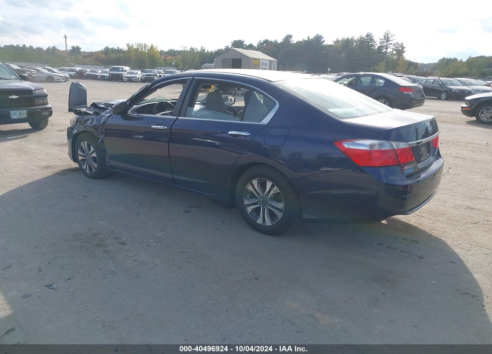 2013 HONDA ACCORD LX VIN: 1HGCR2F35DA168797
