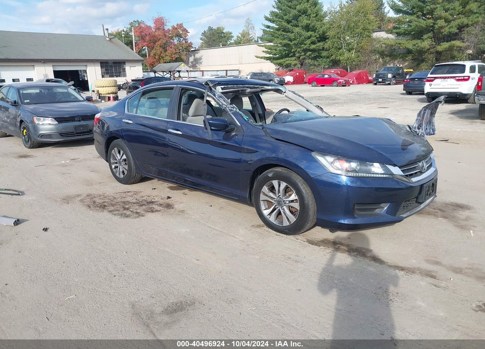 2013 HONDA ACCORD LX VIN: 1HGCR2F35DA168797