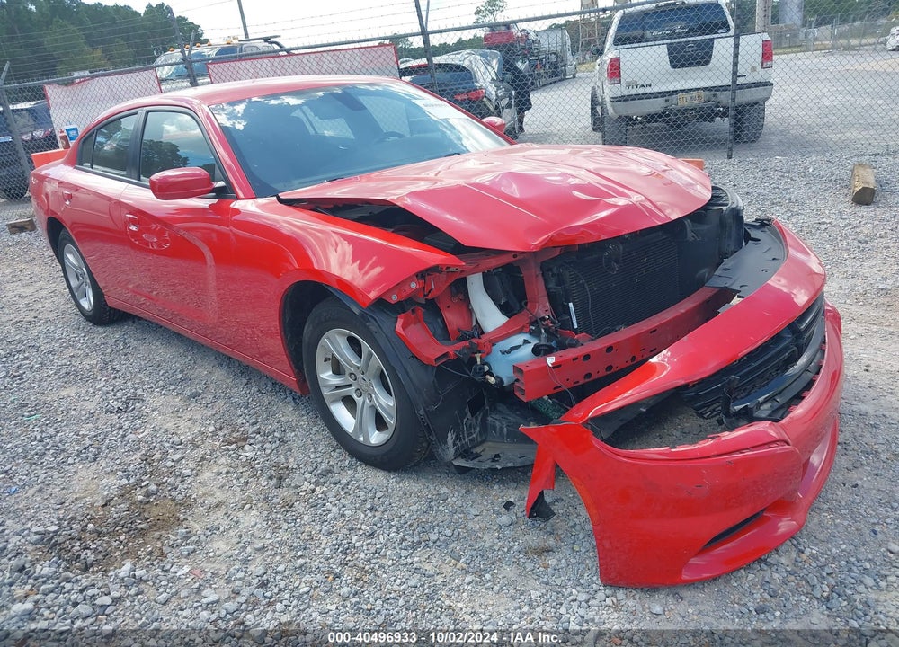 2022 DODGE CHARGER SXT RWD VIN: 2C3CDXBG0NH255839