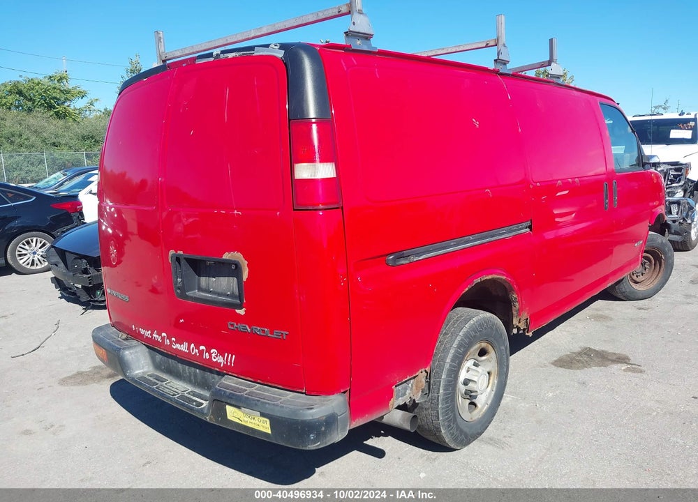 2006 CHEVROLET EXPRESS WORK VAN VIN: 1GCHG35V461272722