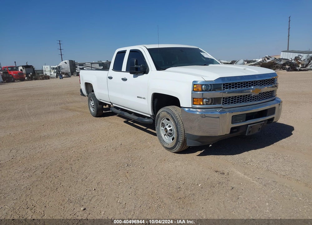 2019 CHEVROLET SILVERADO 2500HD WT VIN: 2GC2CREG6K1116658
