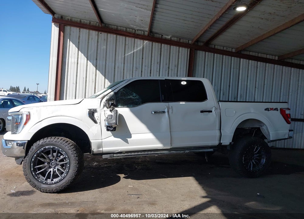 2022 FORD F-150 LARIAT VIN: 1FTFW1E55NFB59751