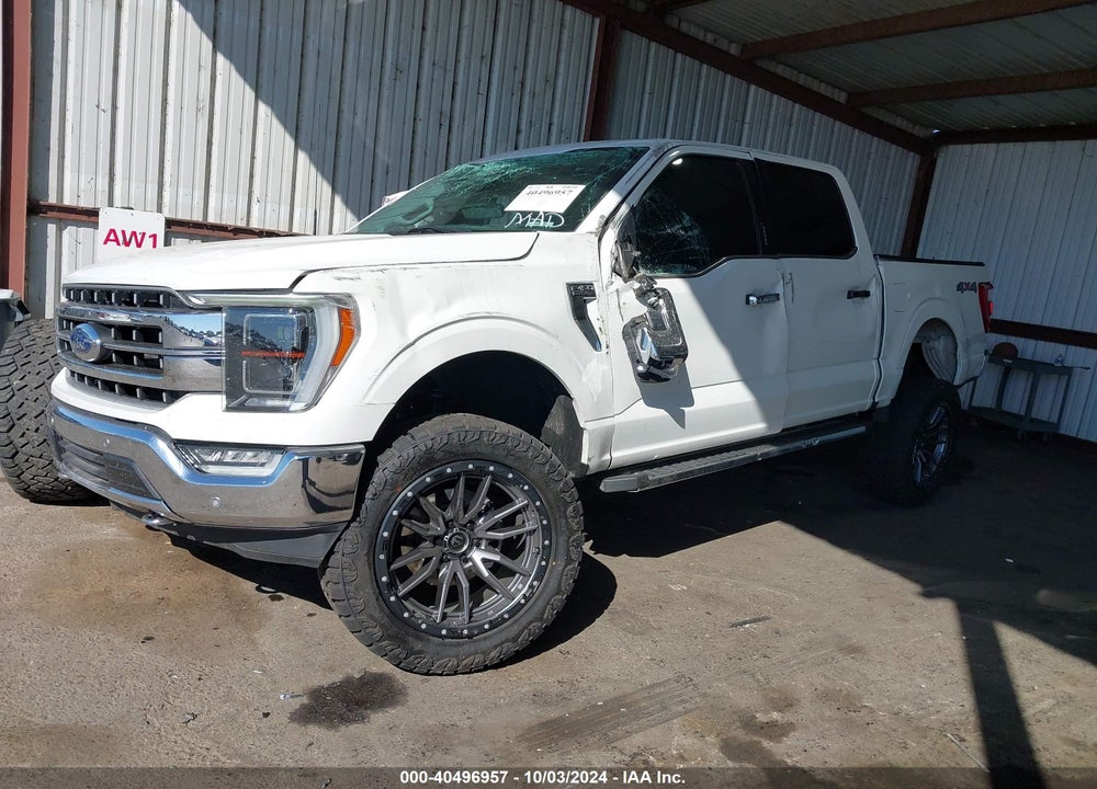 2022 FORD F-150 LARIAT VIN: 1FTFW1E55NFB59751