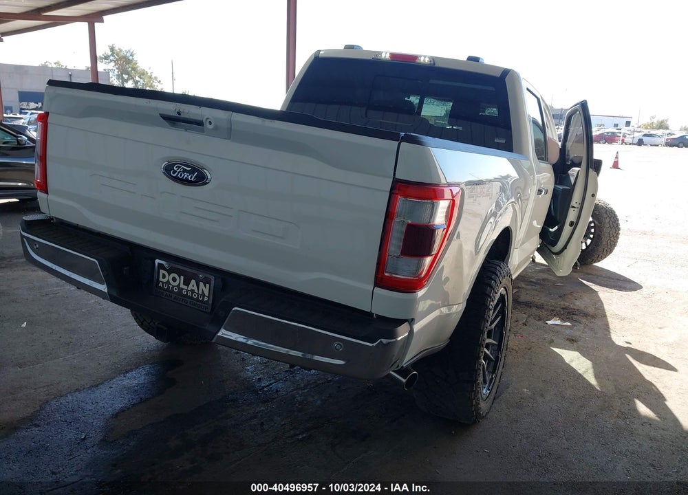 2022 FORD F-150 LARIAT VIN: 1FTFW1E55NFB59751