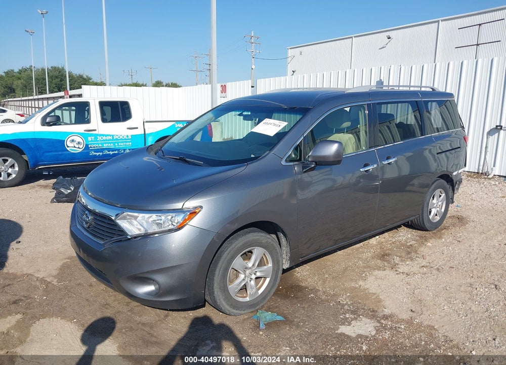 2017 NISSAN QUEST SV VIN: JN8AE2KPXH9168879