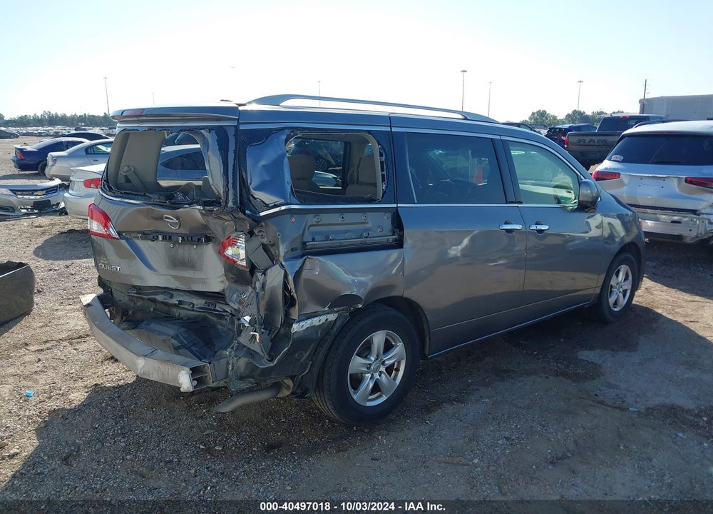 2017 NISSAN QUEST SV VIN: JN8AE2KPXH9168879