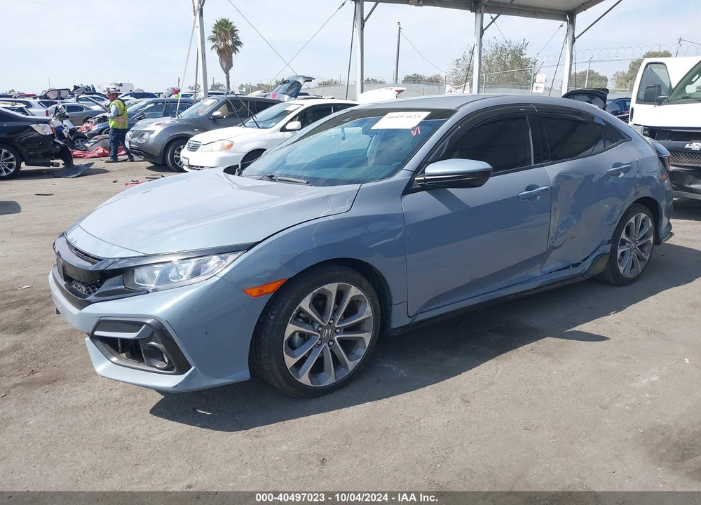 2021 HONDA CIVIC SPORT VIN: SHHFK7H41MU400921