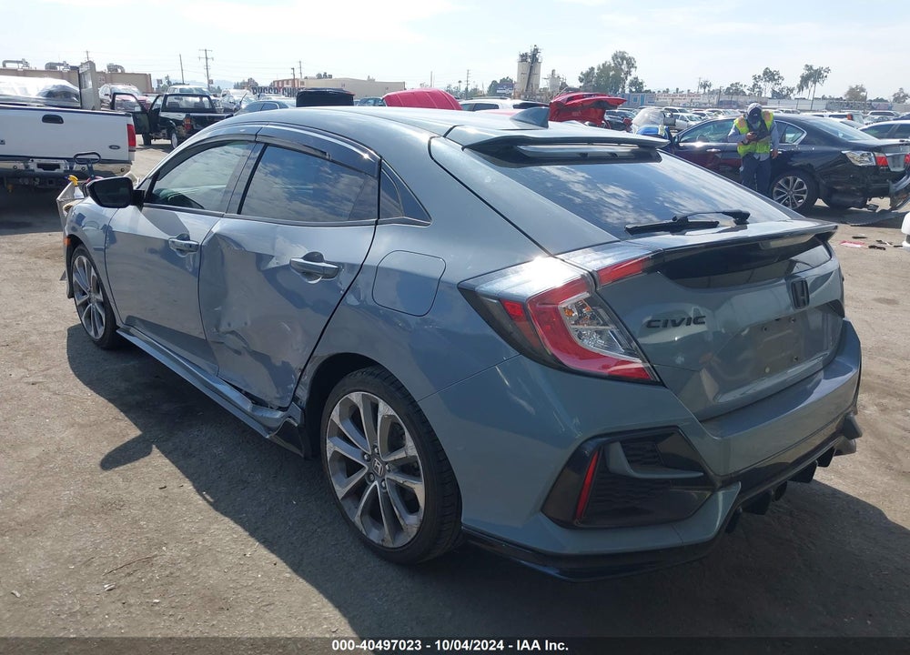 2021 HONDA CIVIC SPORT VIN: SHHFK7H41MU400921
