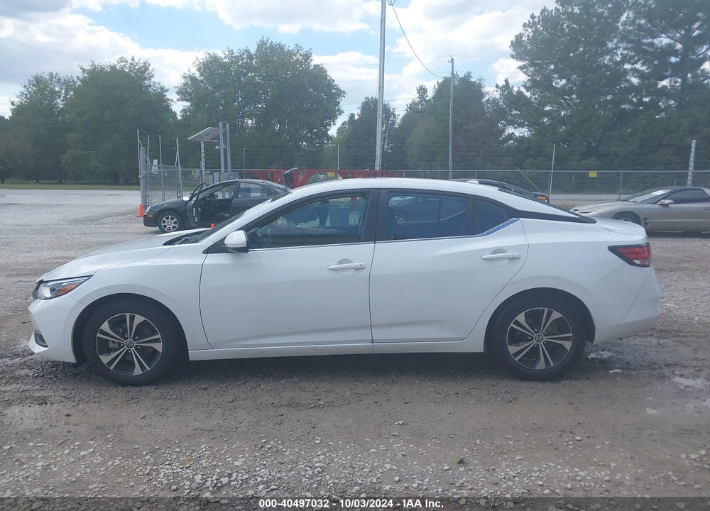 2021 NISSAN SENTRA SV XTRONIC CVT VIN: 3N1AB8CV4MY299317