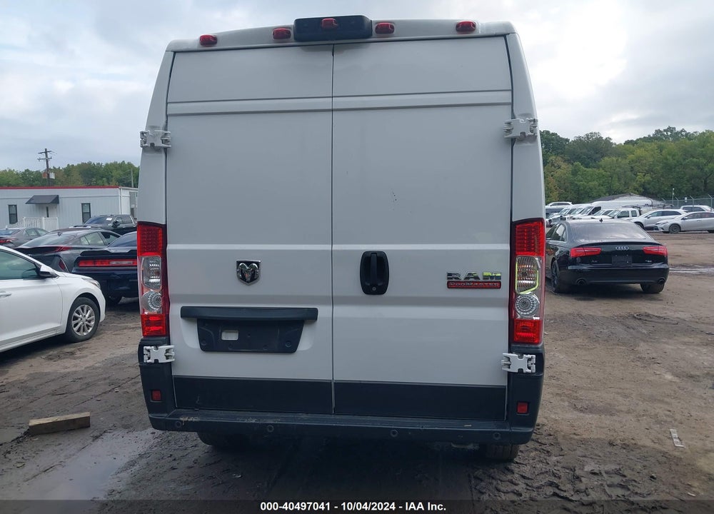 2020 RAM PROMASTER 2500 HIGH ROOF 159 WB VIN: 3C6TRVDG7LE109520
