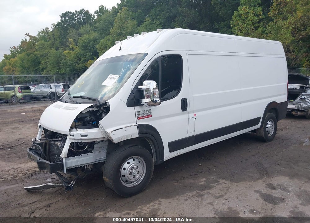 2020 RAM PROMASTER 2500 HIGH ROOF 159 WB VIN: 3C6TRVDG7LE109520