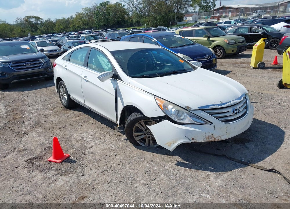 2014 HYUNDAI SONATA GLS VIN: 5NPEB4AC6EH937543
