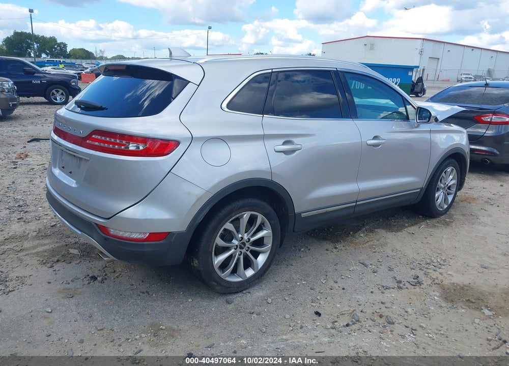 2019 LINCOLN MKC SELECT VIN: 5LMCJ2C96KUL42850