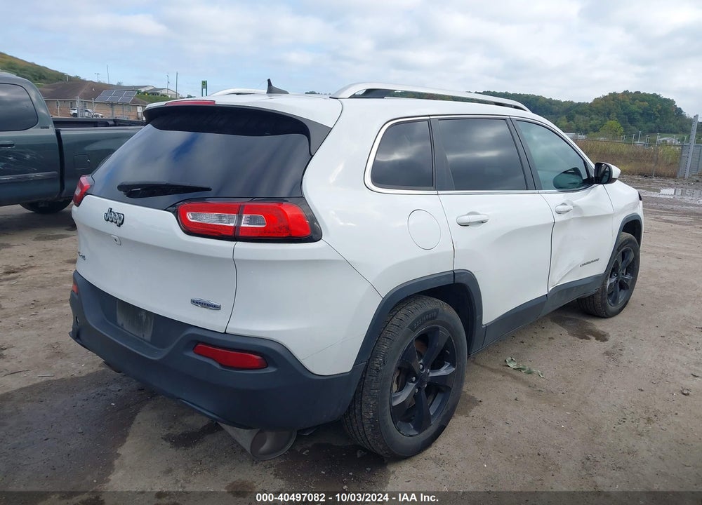 2016 JEEP CHEROKEE LATITUDE VIN: 1C4PJMCBXGW118001