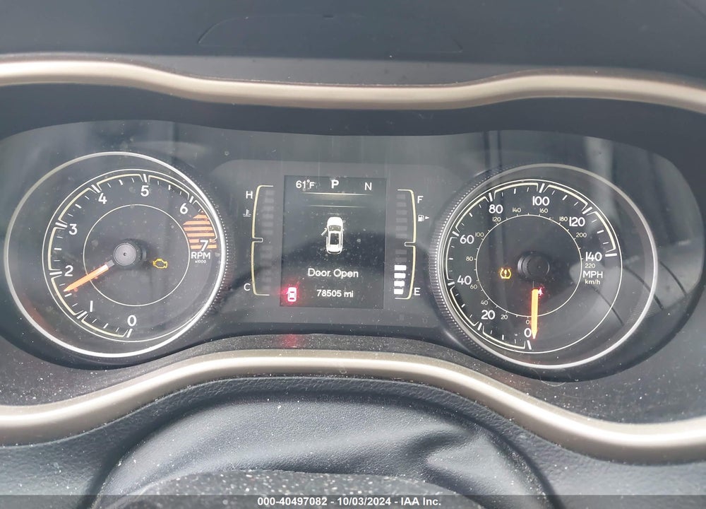 2016 JEEP CHEROKEE LATITUDE VIN: 1C4PJMCBXGW118001