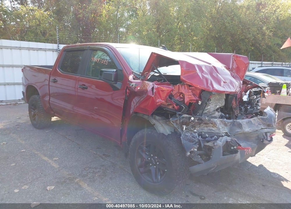 2022 CHEVROLET SILVERADO 1500 LTD 4WD SHORT BED LT TRAIL BOSS VIN: 1GCPYFED8NZ138829