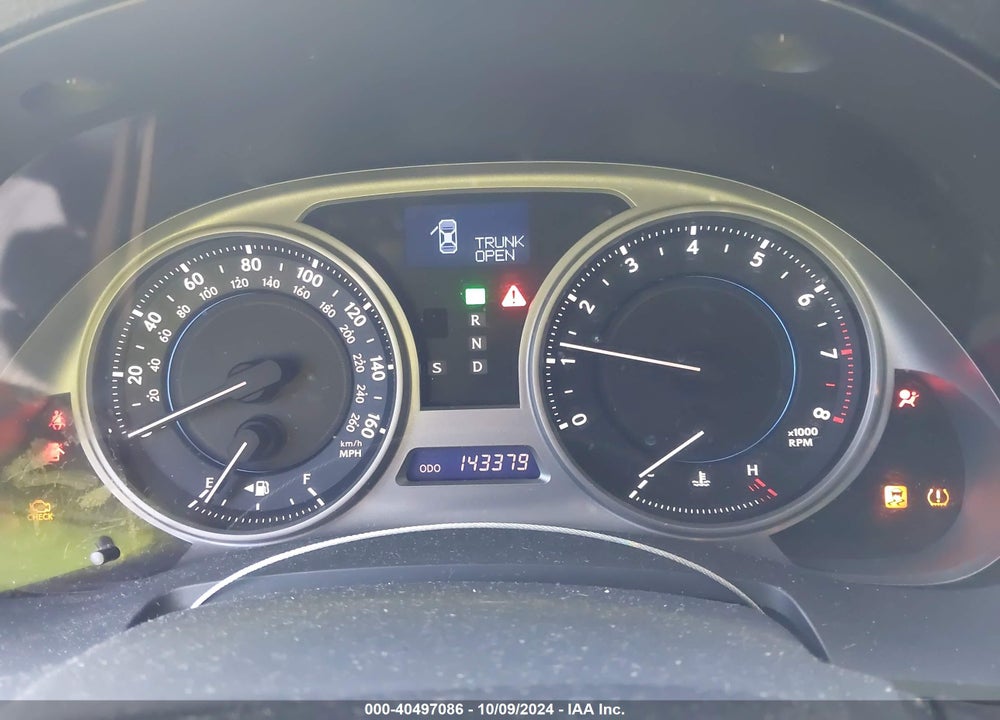 2009 LEXUS IS 250 VIN: JTHCK262392029021