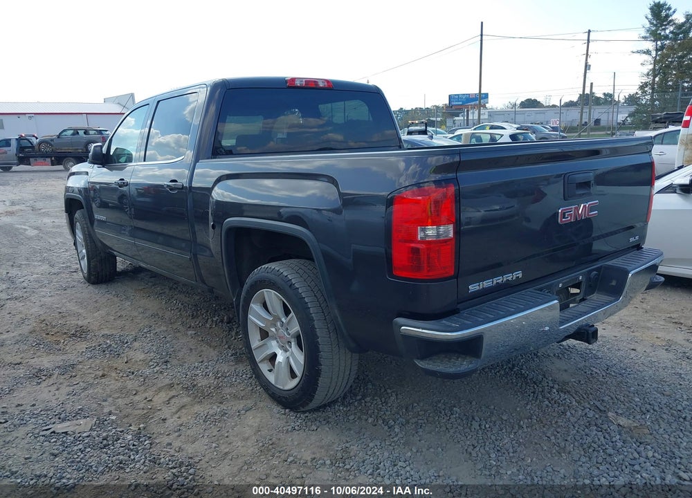 2015 GMC SIERRA 1500 SLE VIN: 3GTU2UEC2FG209203