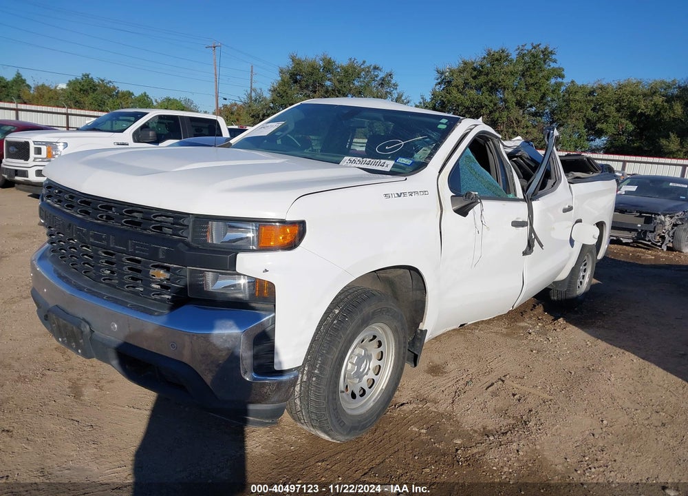 2020 CHEVROLET SILVERADO 1500 2WD SHORT BED WT VIN: 3GCPWAEH8LG103426