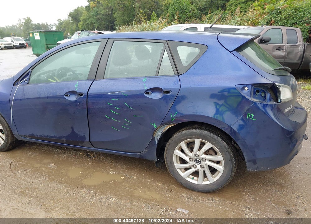 2013 MAZDA 3 I TOURING VIN: JM1BL1LP8D1739549