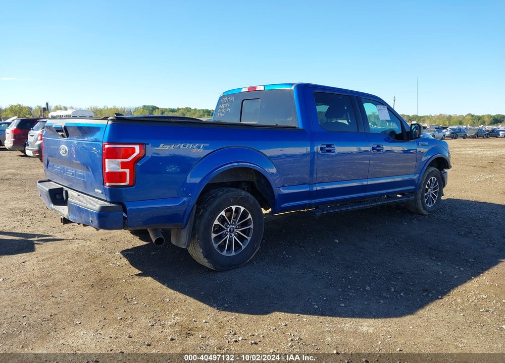 2018 FORD F-150 XLT VIN: 1FTFW1EG4JFE03790