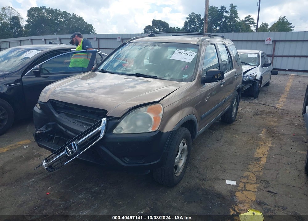 2004 HONDA CR-V LX VIN: JHLRD68424C011501