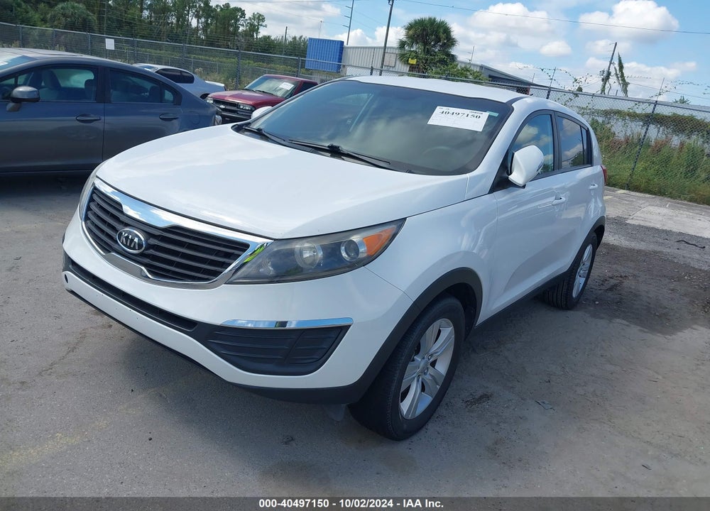 2012 KIA SPORTAGE LX VIN: KNDPB3A24C7227116