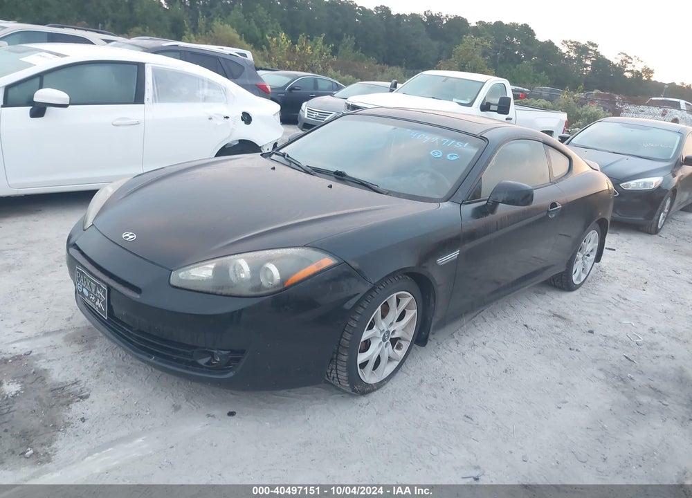 2008 HYUNDAI TIBURON GT/GT LIMITED/SE VIN: KMHHN66F18U271488