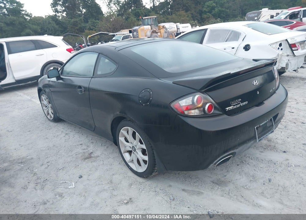 2008 HYUNDAI TIBURON GT/GT LIMITED/SE VIN: KMHHN66F18U271488