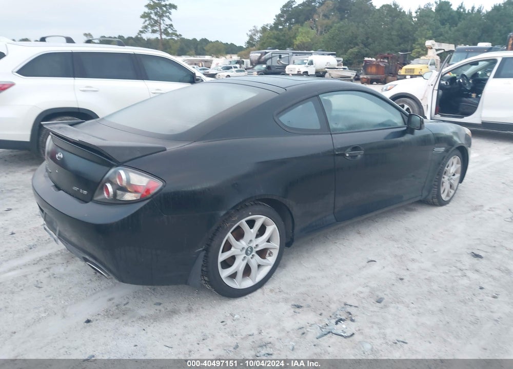 2008 HYUNDAI TIBURON GT/GT LIMITED/SE VIN: KMHHN66F18U271488