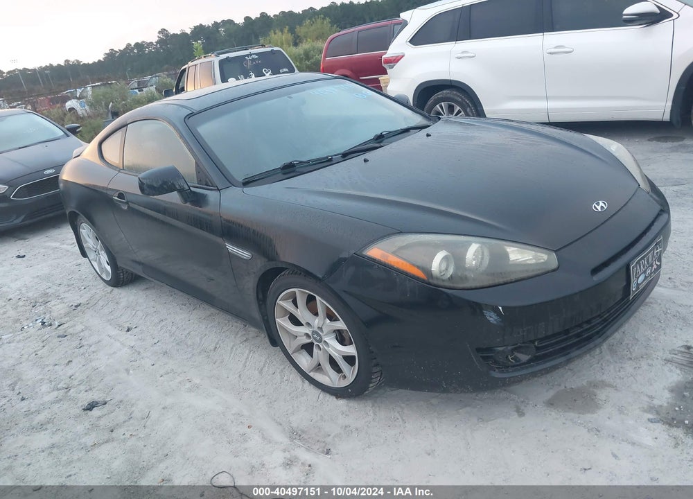 2008 HYUNDAI TIBURON GT/GT LIMITED/SE VIN: KMHHN66F18U271488