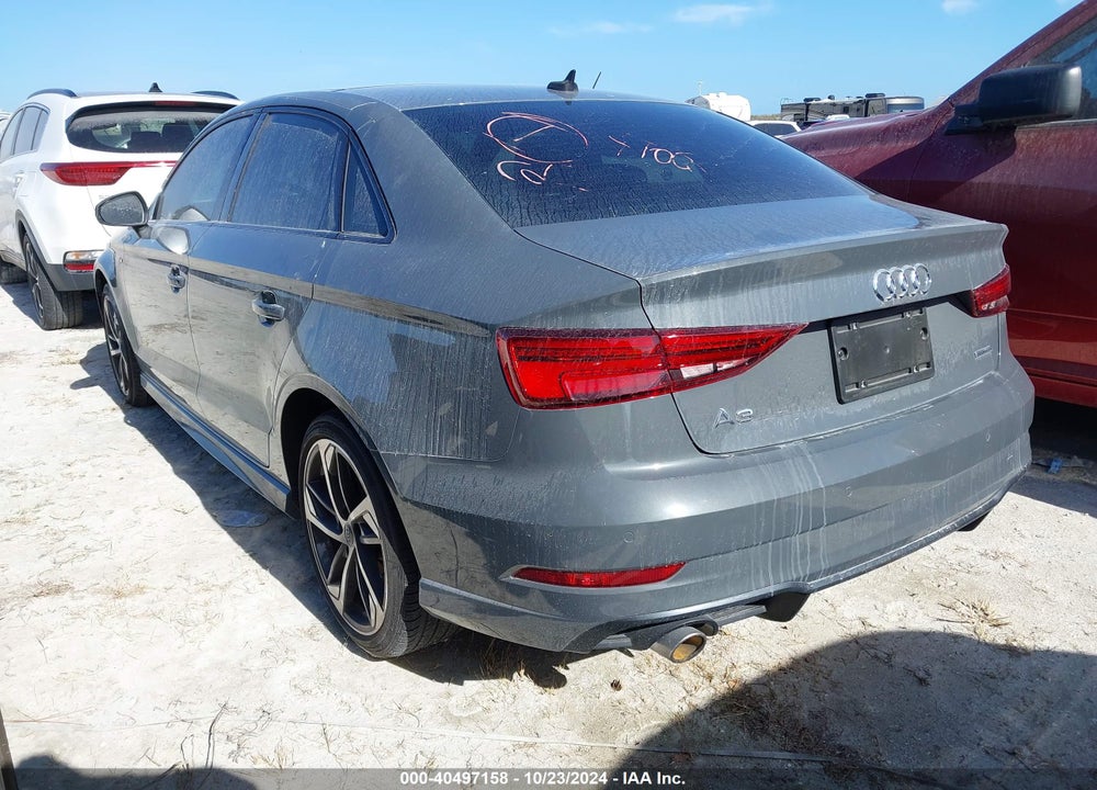 2020 AUDI A3 PREMIUM PLUS 45 TFSI S LINE QUATTRO S TRONIC VIN: WAUJEGFF0LA104817