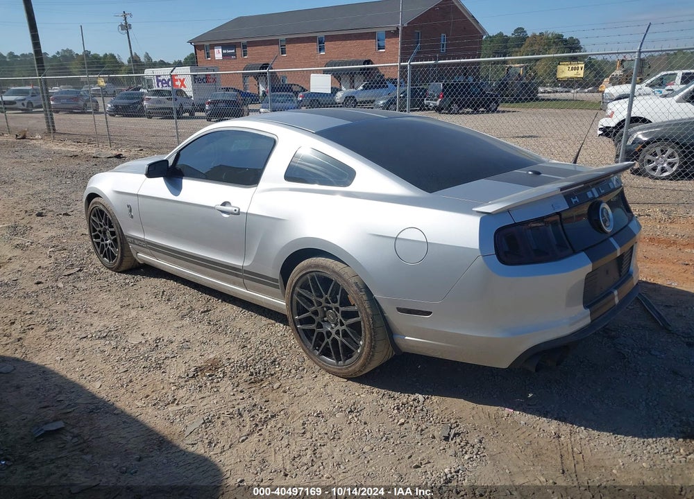 2013 FORD SHELBY GT500 VIN: 1ZVBP8JZ2D5277707