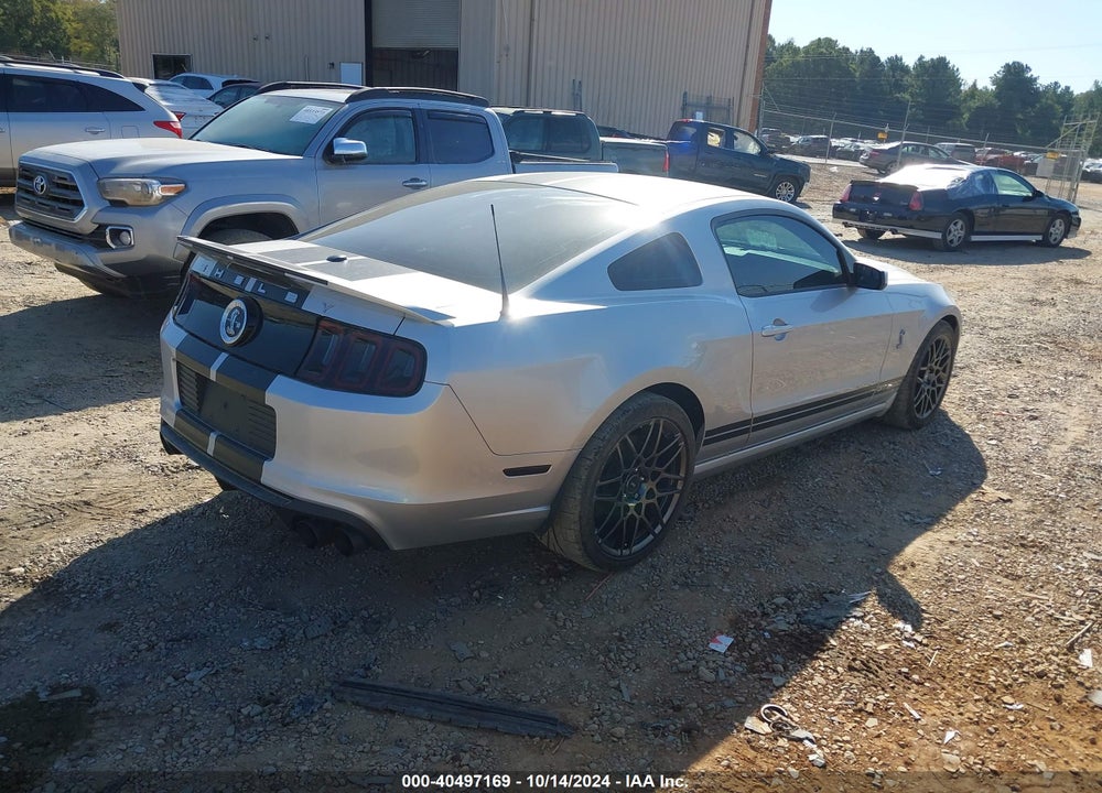 2013 FORD SHELBY GT500 VIN: 1ZVBP8JZ2D5277707