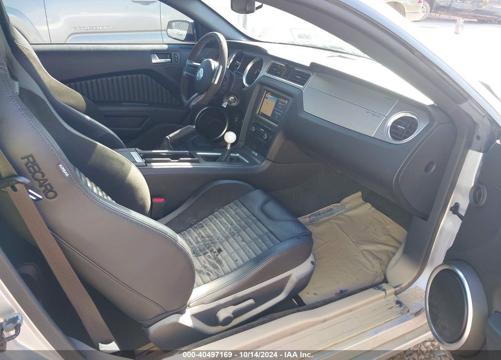 2013 FORD SHELBY GT500 VIN: 1ZVBP8JZ2D5277707