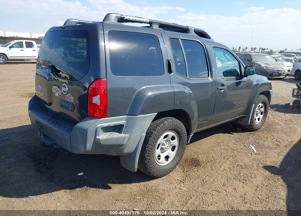 2006 NISSAN XTERRA X VIN: 5N1AN08UX6C552217