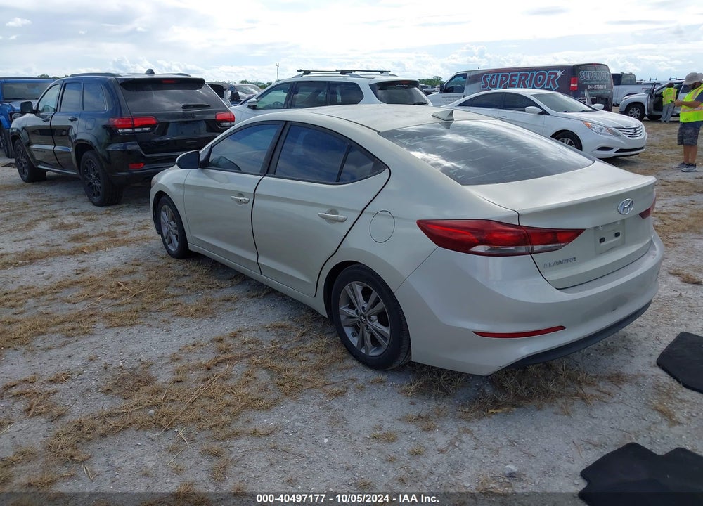 2017 HYUNDAI ELANTRA VALUE EDITION VIN: KMHD84LF9HU406201