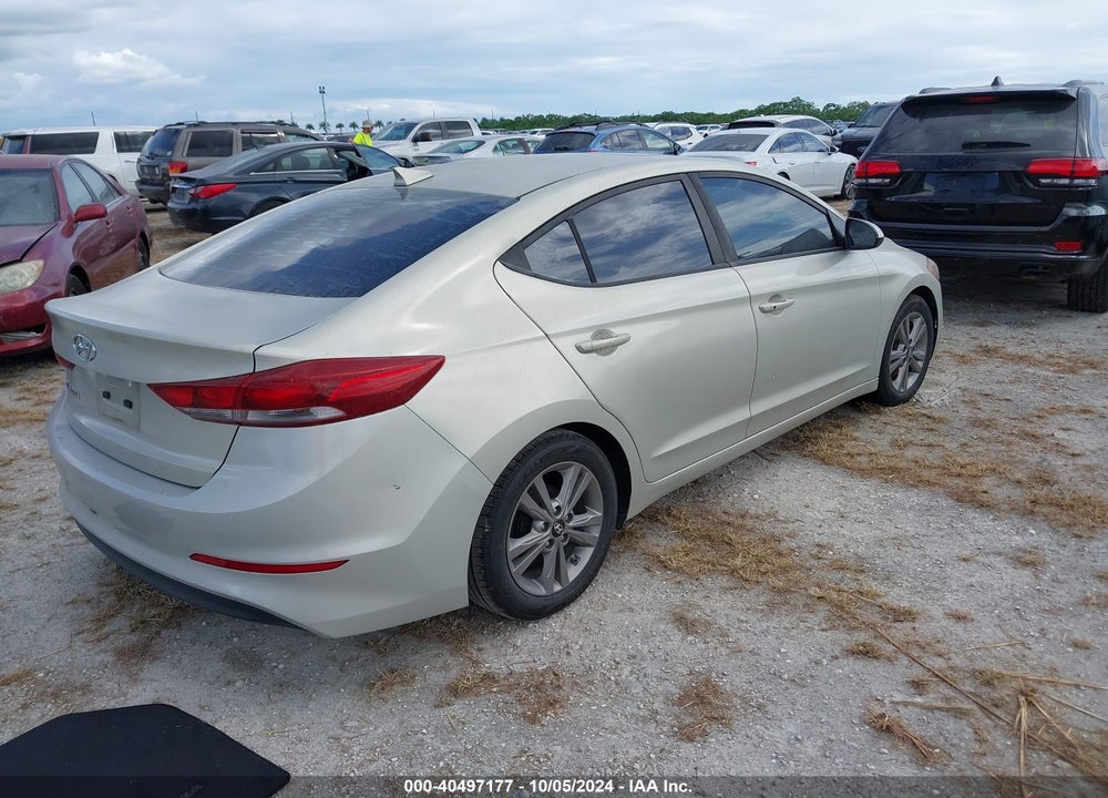2017 HYUNDAI ELANTRA VALUE EDITION VIN: KMHD84LF9HU406201