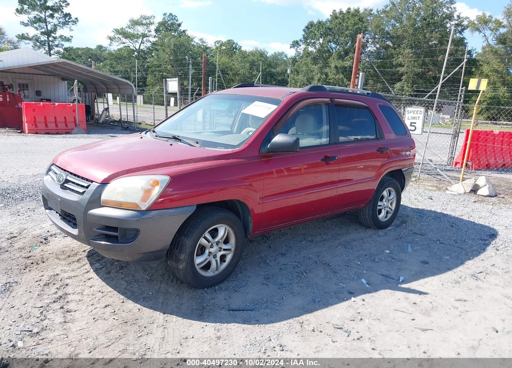 2007 KIA SPORTAGE LX V6 VIN: KNDJF723577310357