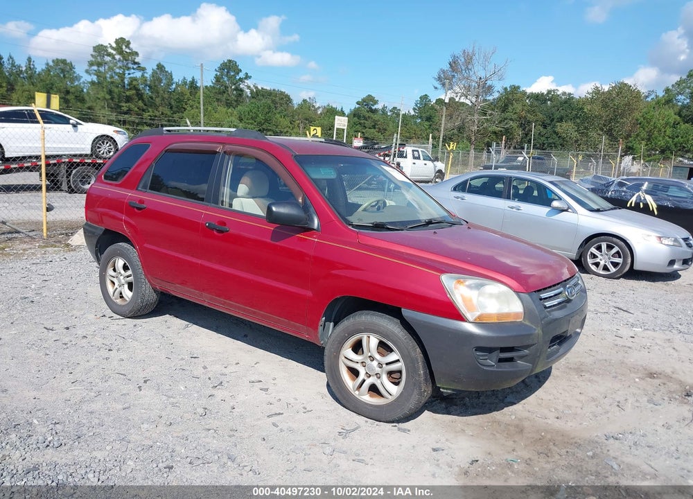 2007 KIA SPORTAGE LX V6 VIN: KNDJF723577310357