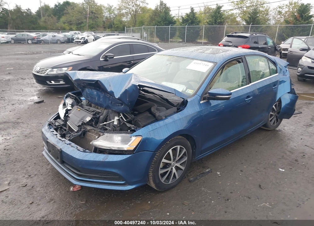 2017 VOLKSWAGEN JETTA 1.4T SE VIN: 3VWDB7AJ9HM412810